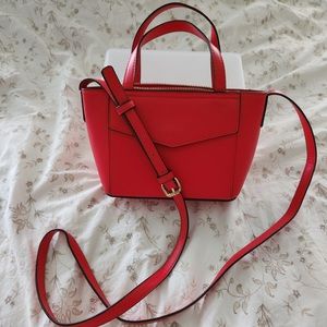 Red a new day Crossbody Purse